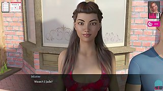 Steamy 3D porn game POV with Melody walkthrough