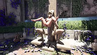 Tomb Rider Lara Craft Hentai Game Play Part 8 - Big Tits Outdoor Fuck