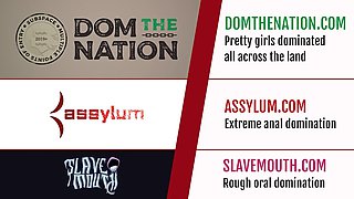 Anal slut punished hard and deep by domme