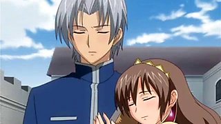 Strange chocolate-skinned monster gets it on with anime gals