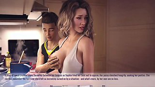 Stepmother Seduces Stepson - Hot 3D Sex Game Animation Part 1 - Captain Erogaming HD Porn