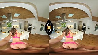 Rear End fashion hair pulling compilation vr trio