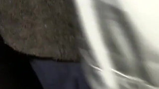 Cock Loving Slut MILF Kitty Love Sucks off Some Horny Doggers in a Car Park