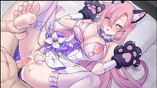 Kaiju Princess 2 Scenes - Kitty Cosplay Sex Fun