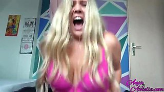 German Stepbrother Gets First Time Blowjob & Creampie From Best Friend - Amateur POV HD