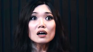 Asian Girl Used Like A Toy By Futa Leather Monster Babe - Hardcore Cucumber Pussy Creampie Voodoo Sex - Lucy Mochi And Aria Sloane