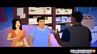 Sabita bhabhi ne suraj se apni choot marwai