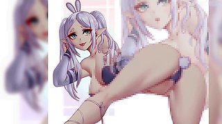 Edging joi, anime joi, frieren