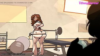 TiffanyWarmer Leg Day Fantasy Fuck in HD Pantyhose