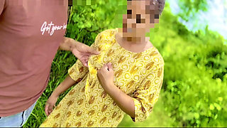 Chhoti Step Sister Travel in Jungle with Her Stepbrother and Fuck