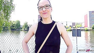 Real Anal Sex Casting With German Long Labia Small Tits Wife