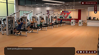 Whispers of Desire: Sexy Wives in the Gym - Episode 12