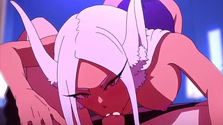 Mirko Hentai Compilation - Big Tits Blowjob & Creampie Sex Animation