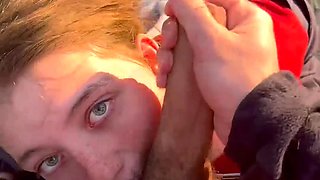 Hardcore Face‑Fuck – Amateur POV Redhead French Outdoor