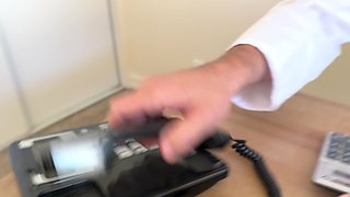 Doctor PornDude Fixes Nia Bleu’s Boob Woes with Riding, Slaps & Cum on Tits!