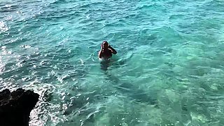Monika Fox Stopped A Tour Bus To Swim Naked In The Caribbean