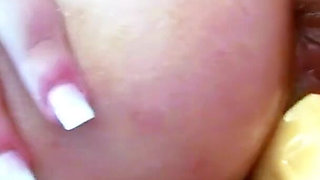 Two lesbians do it for the first time and get strap-on in the ass