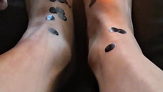 Dripping Candle Wax Over My Perfect Feet
