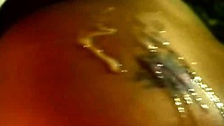 Brunette Doggystyled In The Backseat Of A Van