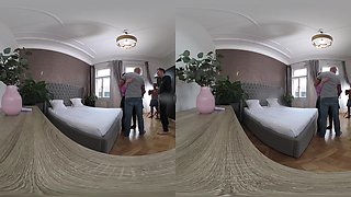 Cheating Housewives Experiment W Double Pussy Penetration (Dpp) - Kaira Love & Tiffany Blue Behind The Scenes Vr Video Part One