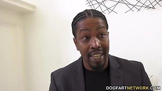 Alena Croft rides BBC with her huge ass - creampie interracial MILF action