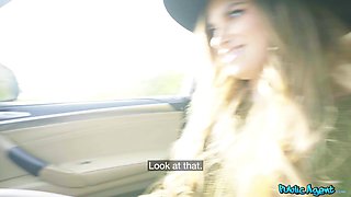 Sexy Hitchhiker Sucks Big Dick For Ride