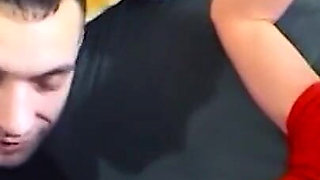 Milf Jenny towed and fucked in threesome