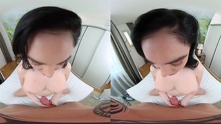 VR Hardcore Fetish With Busty Teen Amateur Blowjob Fire