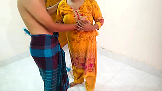 Bangladeshi maid Fucked by her boss whole she working