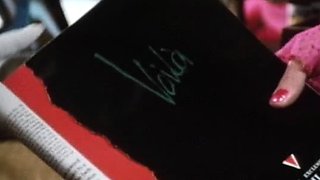 Close up with blonde hottie blowing a large dick