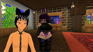 Minecraft Figura - Trying out some new models like this sexy Woman with bunny ears