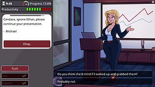 Girl with Big Boobs and Big Ass Takes Monster Cock - Barely Working Gameplay Level 3