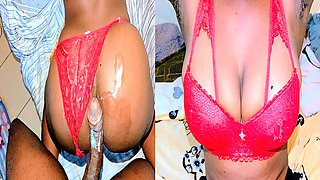 Ebony Star Gets Hard Doggy Style with Favorite Partner