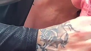 I Asked the Taxi Driver to Stop, Took a Blowjob Selfie, and Got a Lot of Cum