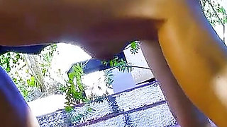 Stepbrother with big cock fucks blonde teen Mallory hard by the pool