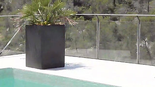 Tremendous Latina Gets a Good Massage and a Huge Black Cock for Her Huge Pussy