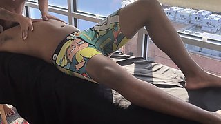 Wicked Brunette Amateur Banged On A Massage Table