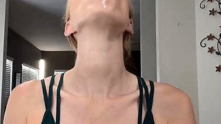 Linablackly - Food Swallowing Neck And Mouth Fetish