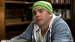 She-creature tutor rectal fuckin' schoolgirl