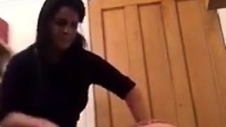 Amateur BDSM spanking slave fuck