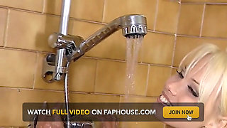 Sexy Edelweiss Taking a Shower