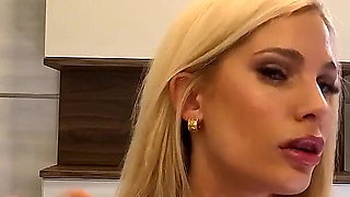 Wonderfully Beautiful Hot Petite Blonde Gets Bored and Ignored at Home Takes off Her Panties to Show Her Tight Pussy