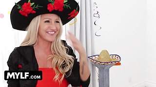 Alexis and Tyler's cinco de mayo scene