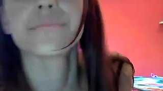 Teen Cute Italian Brunette Solo At