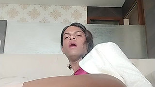 Shemale cumshot