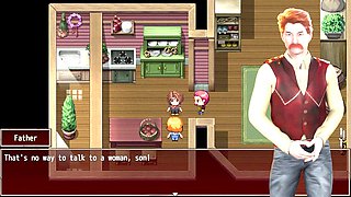 Farmer's dream - naked big-chested mermaid in a romantic setting