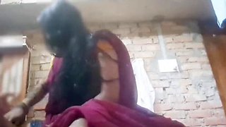 Indian Village Bhabhi Hot Sex with Busty Mom in HD