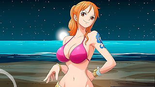 Hentai boobs, nico robin, manga