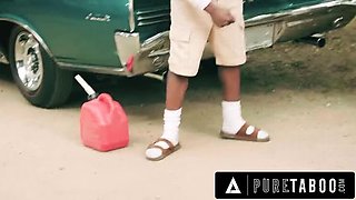 MILF Shay Sights & Reagan Foxx Gangbanged by Big Dick Strangers on Roadside - Pure Taboo