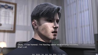 Awam Sophia in Another Life - Stepson Jack's Threesome in the Time Machine and Fucking His Hot Professor in Her Office